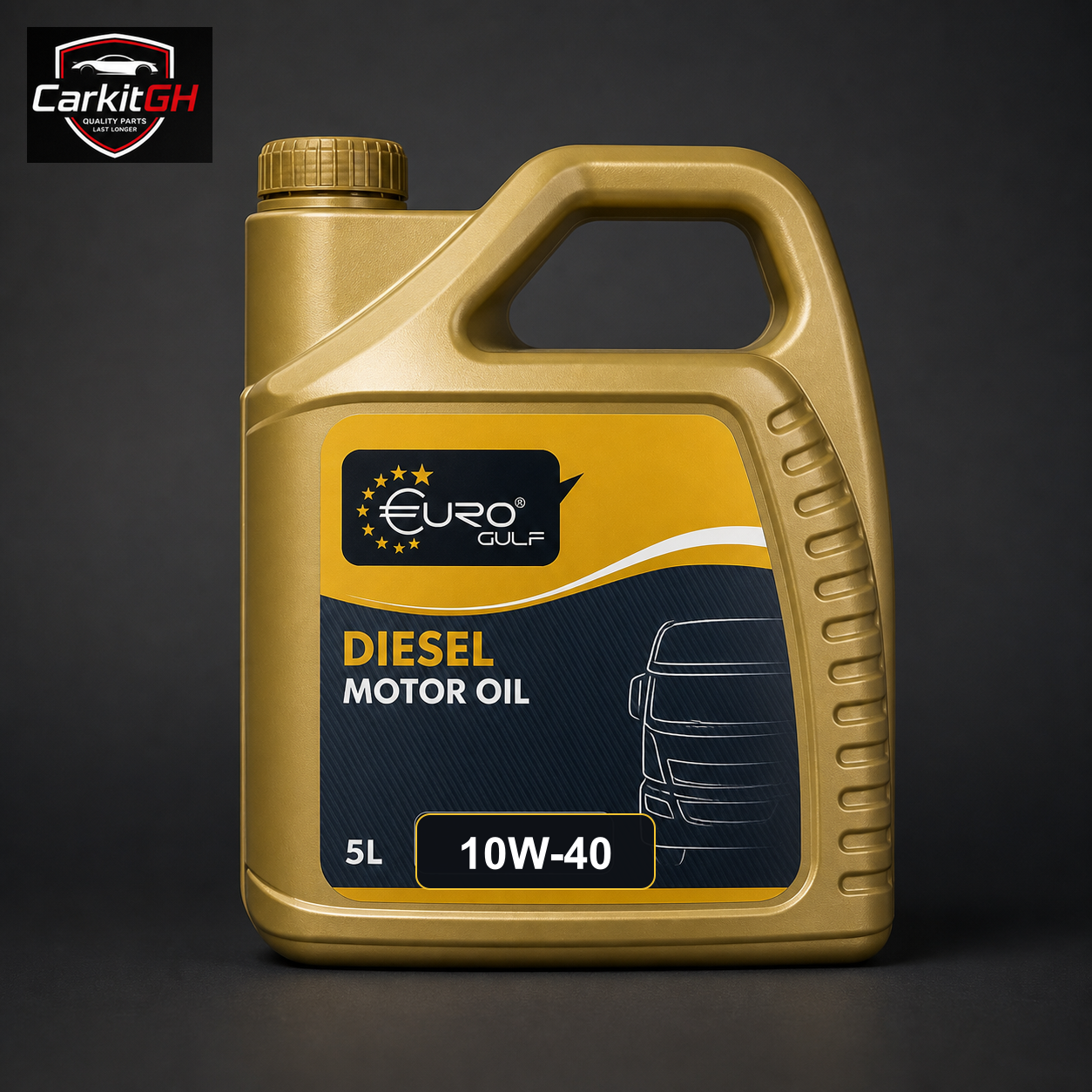 Euro Gulf Diesel 10W-40 Engine Oil 5L