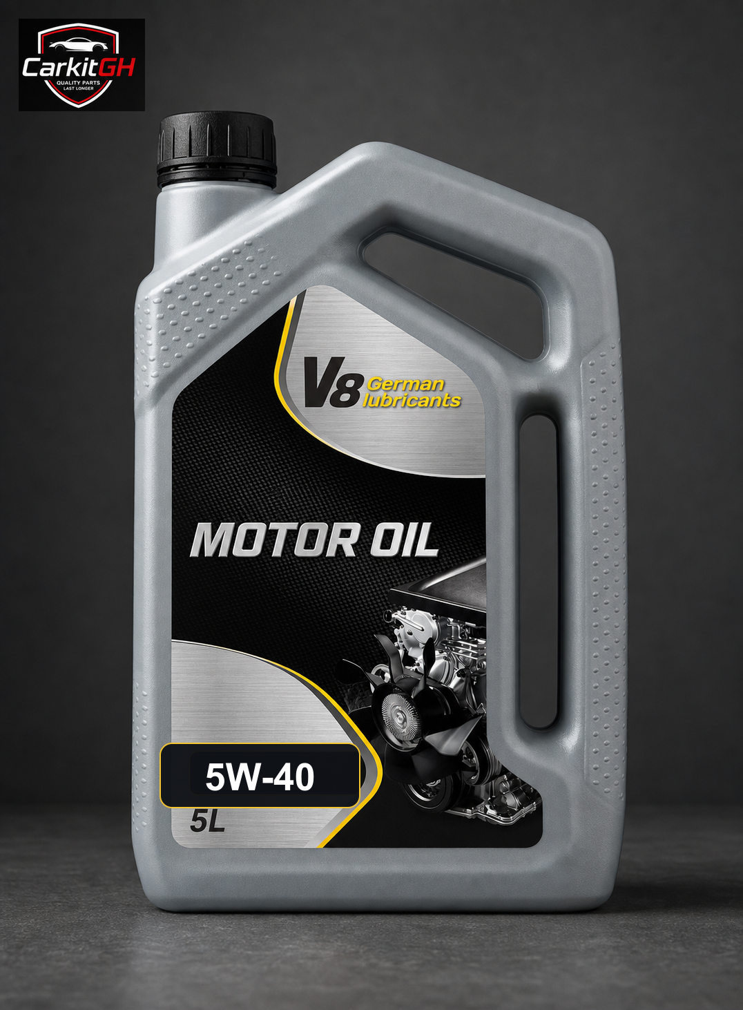 V8 German Lubricants 5W-40 Engine Oil 5L